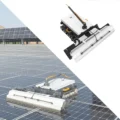 Remote Control Crawler Photovoltaic Cleaning Robot SST-R01