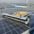 Remote Control Crawler Solar Cleaning Robot SST-R02