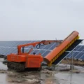 Intelligent Remote Control Diesel Crawler Solar Cleaning Robot SST-R05