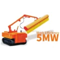 Intelligent Remote Control Diesel Crawler Solar Cleaning Robot SST-R05